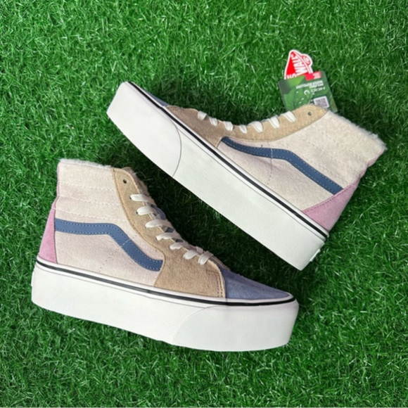 Vans Sk8 Hi Tapered Pastel Sherpa - Picture 4 of 9